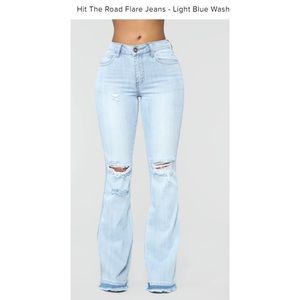 Fashion Nova Flare Jeans